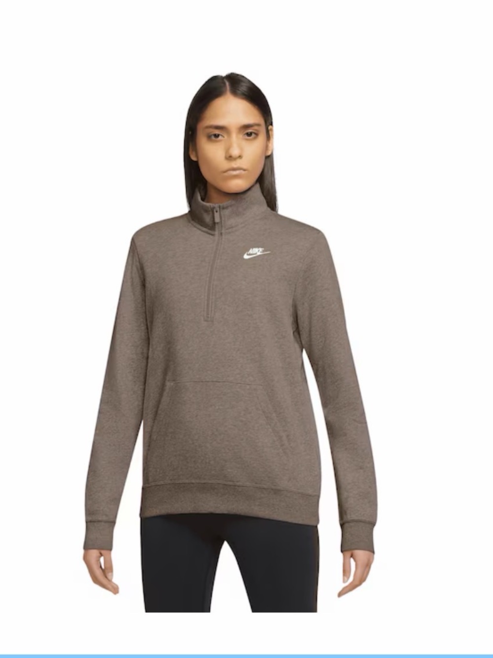 Women’s Nike 1/4 zip with pouch